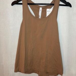Crz Yoga sports tank top XL mocha mousse NWT racerback WOMENS yoga